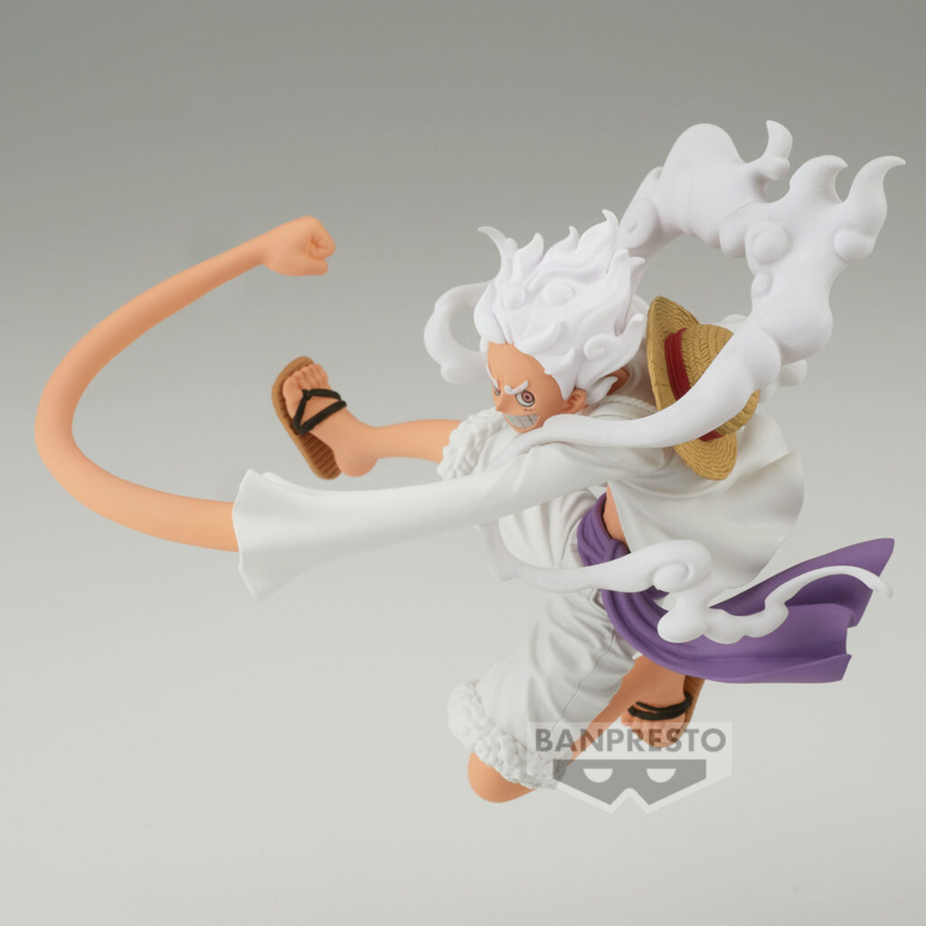 Figura Banpresto Monkey D. Luffy Gear 5 de One Piece 1