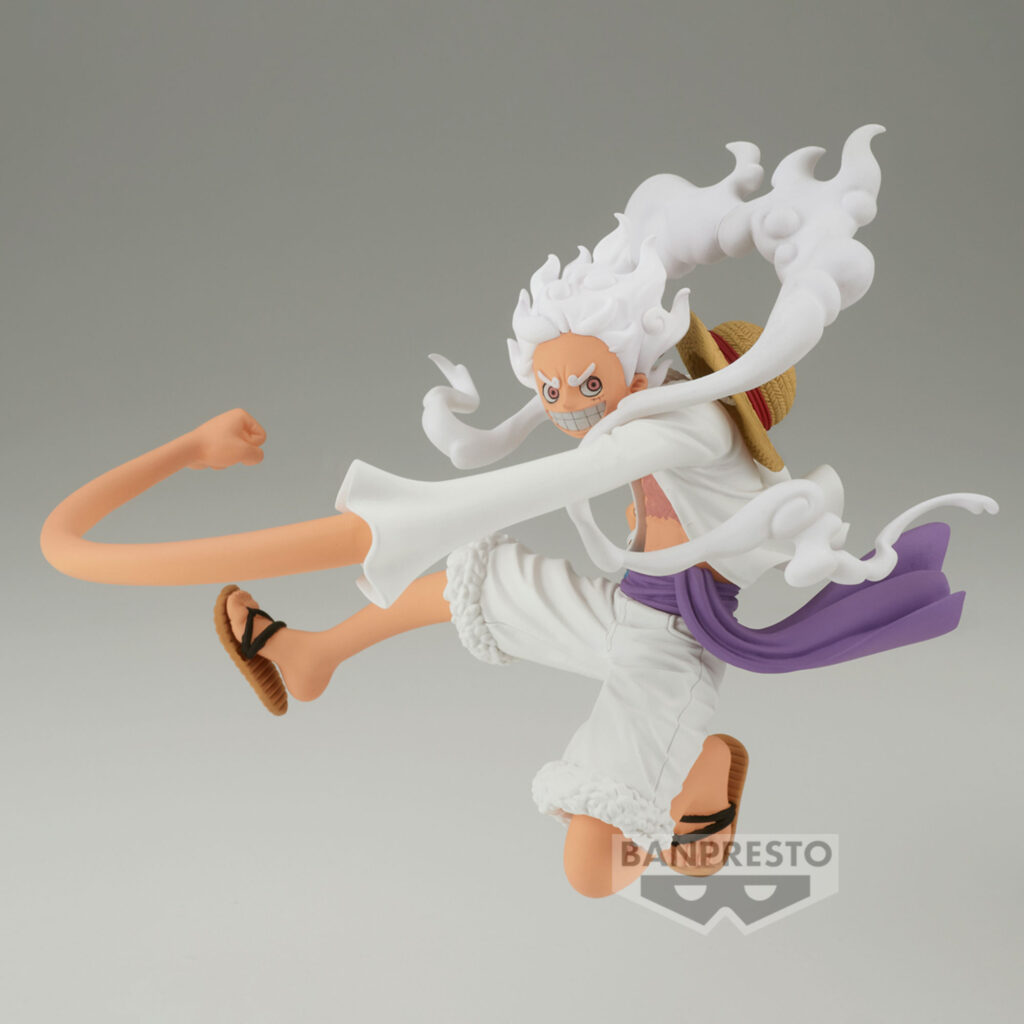 Figura Banpresto Monkey D. Luffy Gear 5 de One Piece 3