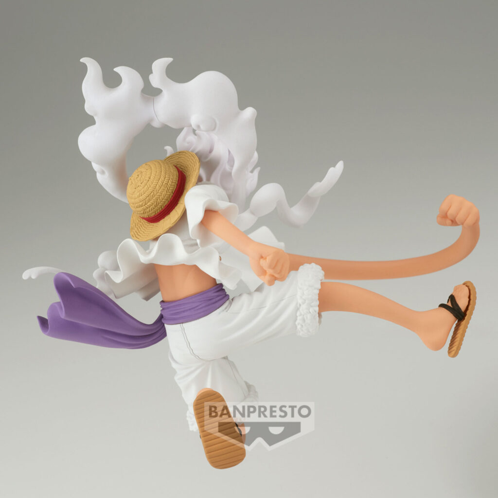 Figura Banpresto Monkey D. Luffy Gear 5 de One Piece 4