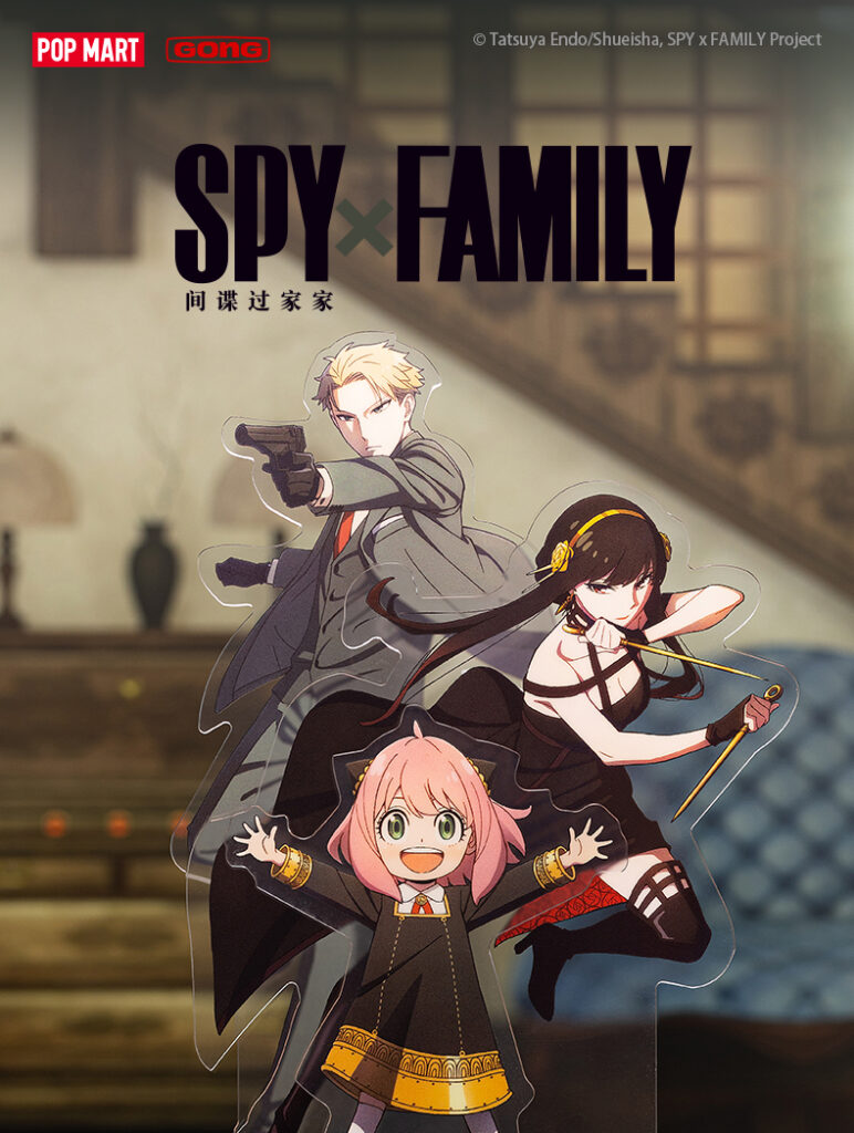 Standees acrílicos desmontables de Spy X Family 1