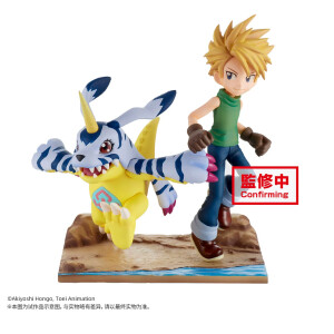 Figura Digimon Ishida Yamato y Gabumon 1