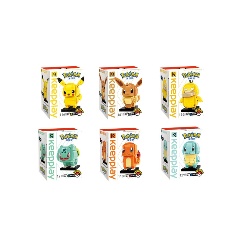 Figura de bloques de Pokémon de Keeppley