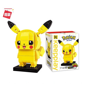 Figura de bloques de Pokémon Pikachu - Keeppley