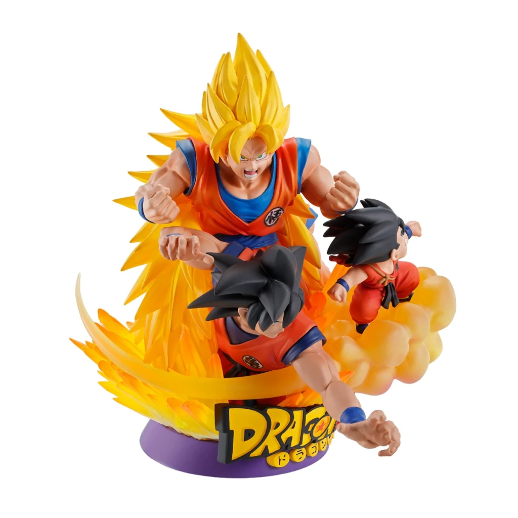 Figura transformaciones de Goku de Dragon Ball Z 4