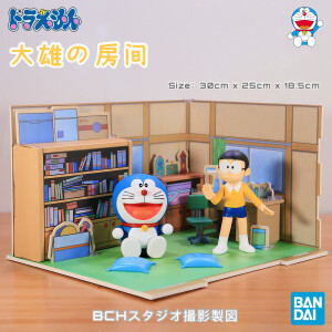 Maqueta habitación Nobita + Doraemon y Nobita - Figuarts Zero