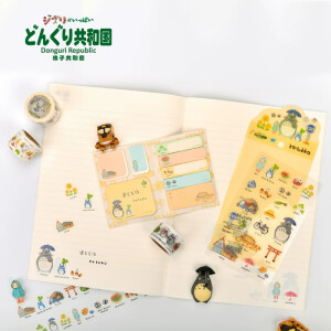 Conjunto papelería Totoro y Chihiro Estudios Ghibli 8