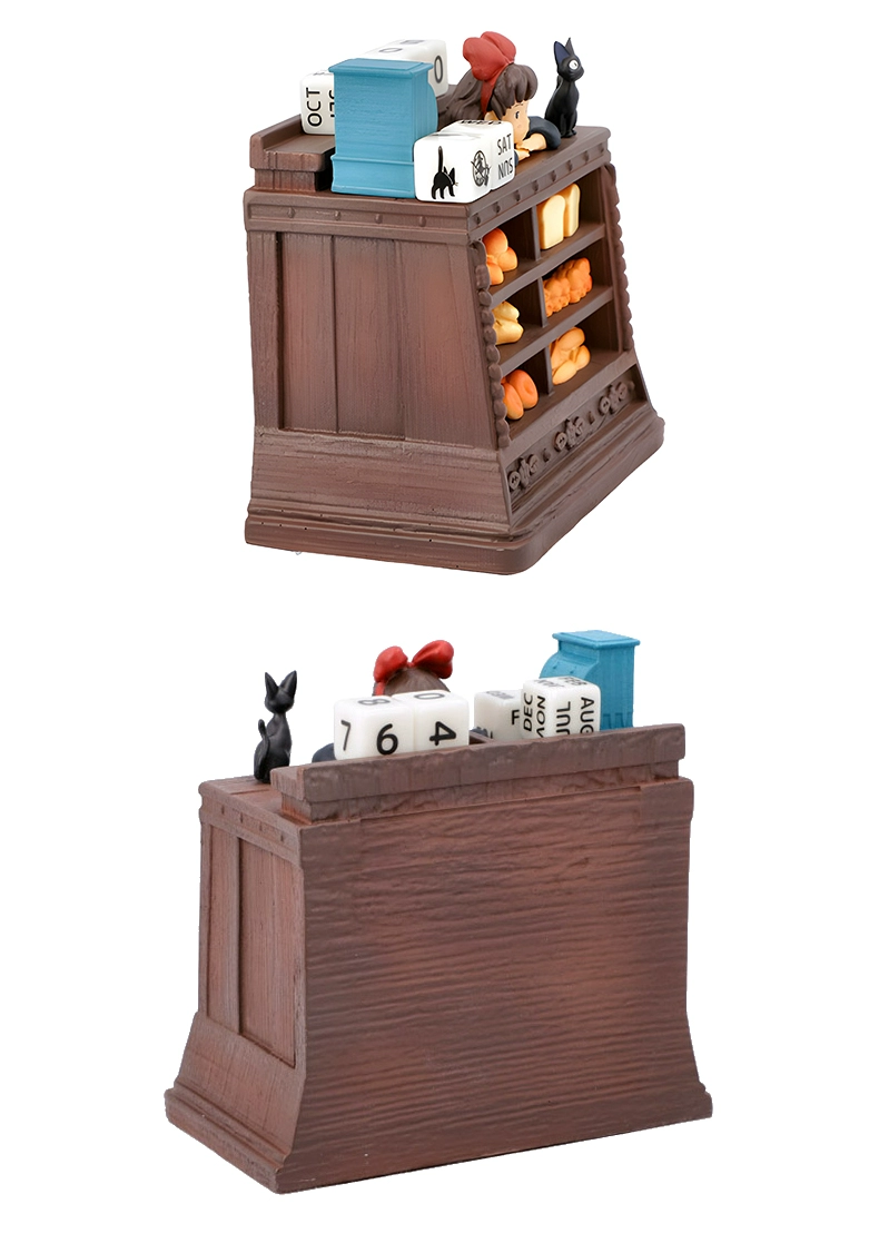 Figura calendario perpetuo de Totoro, Chihiro o Kiki de Studios Ghibli 7