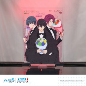 Standee oficial protagonistas de Free! en parejas 1