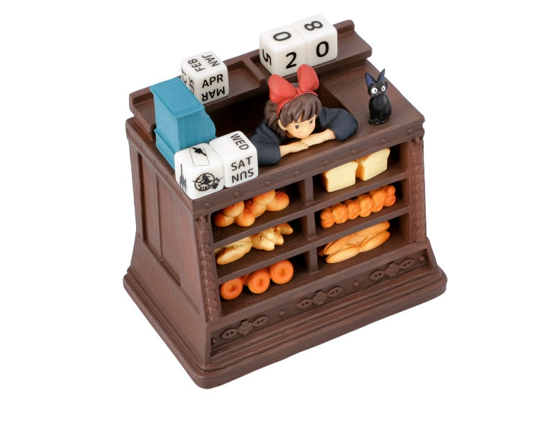 Figura calendario perpetuo de Totoro, Chihiro o Kiki de Studios Ghibli 8