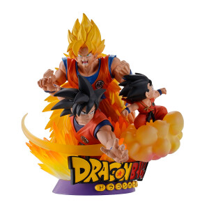 Figura transformaciones de Goku de Dragon Ball Z
