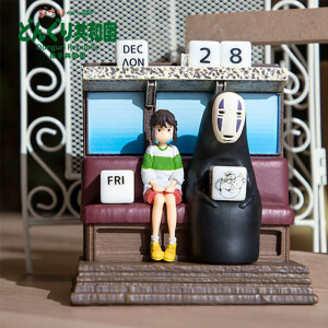 Figura calendario perpetuo de Totoro, Chihiro o Kiki - Studios Ghibli 5
