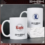 Tazas oficiales de Light Yagami y L Tazas oficiales de Light Yagami y L