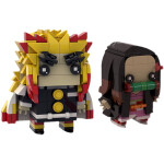 Figuras de bloques chibi Demon Slayer