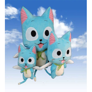 Peluche inspirado en Happy de Fairy Tail