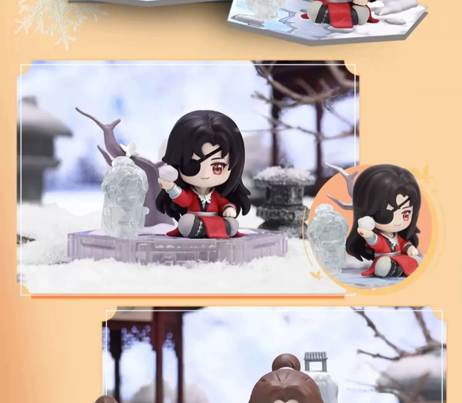 Colección chibi de Xie Lian y Hua Cheng de La bendición del oficial del cielo 7