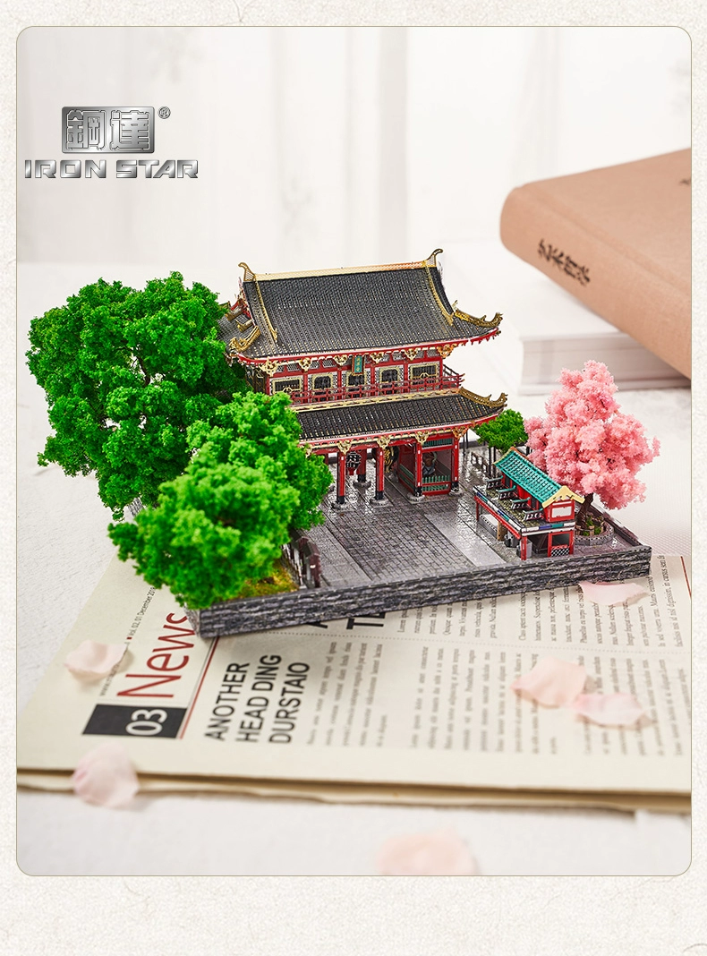 Maqueta 3D del Templo Senso-ji de Asakusa de Tokio 8