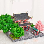 Maqueta 3D del Templo Senso-ji de Asakusa de Tokio Maqueta 3D del Templo Senso-ji de Asakusa de Tokio