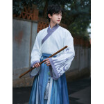 Conjunto ropa china hanfu estilo Song con motivo de tigre 1 Conjunto ropa china hanfu estilo Song con motivo de tigre 1