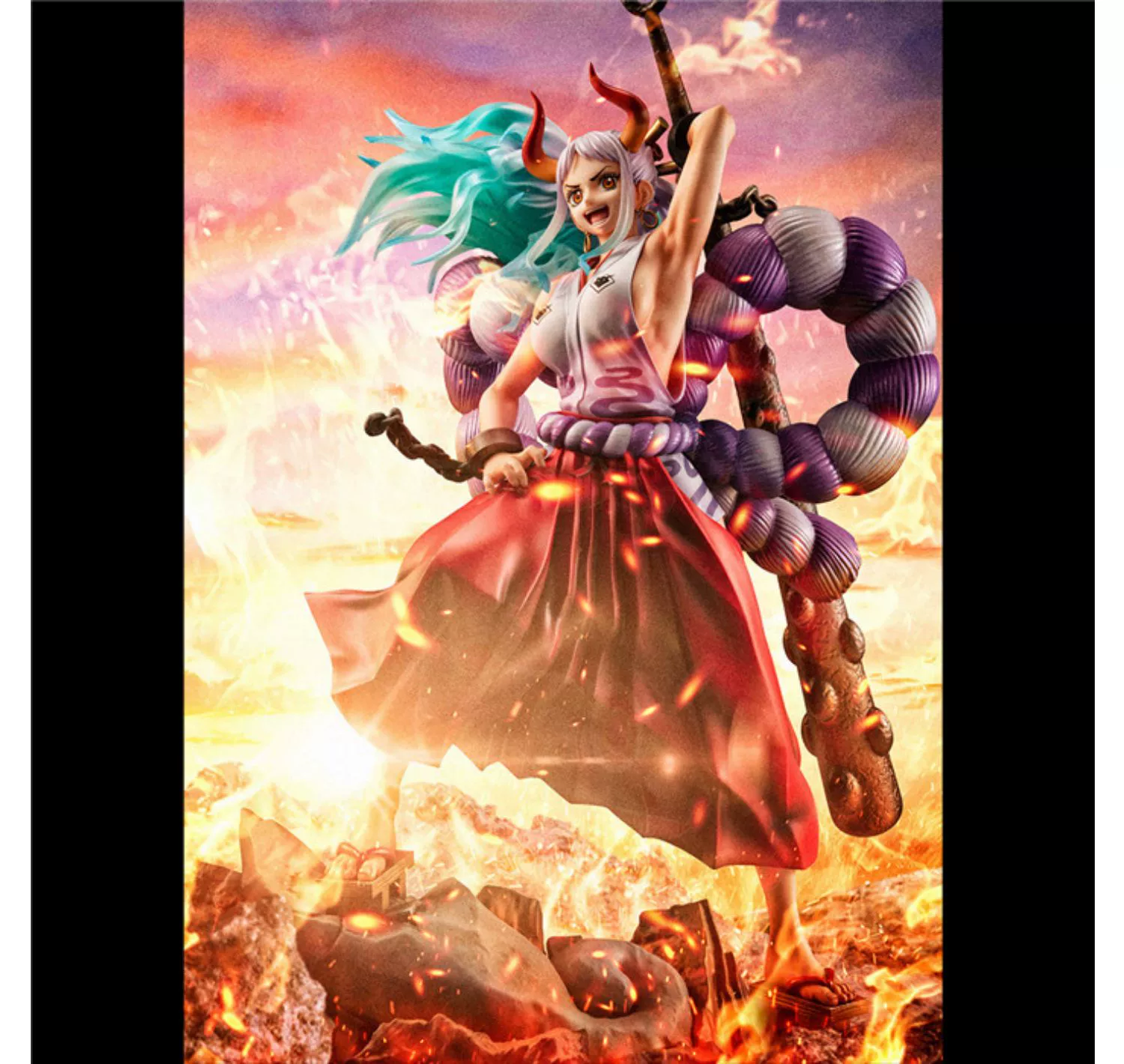 Figura oficial de Yamato de One piece0