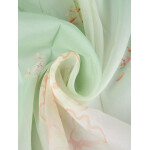 Conjunto ropa china hanfu estilo Tang con diseño de flores y jade 2 Conjunto ropa china hanfu estilo Tang con diseño de flores y jade 2
