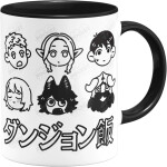 Taza inspirada en Tragones y Mazmorras de Dungeon Meshi Taza inspirada en Tragones y Mazmorras de Dungeon Meshi