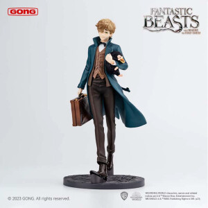 Figura oficial de Newt Scamander con escarbato - Animales fantásticos