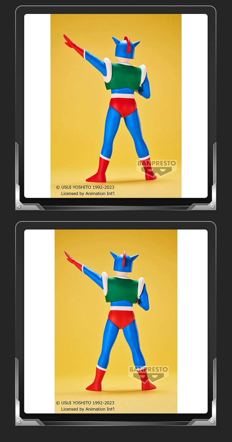 Figura de Shinchan y Ultrahéroe de Banpresto SOFVIMATES de Crayon Shinchan 9