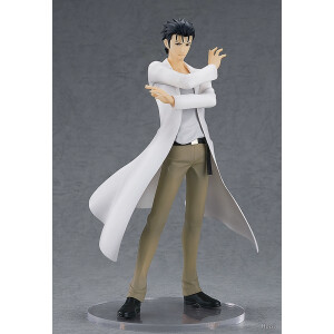 Figura oficial de Okabe y Kurisu de Steins;Gate