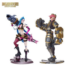 Figura oficial de Jinx y Vi - League of Legends