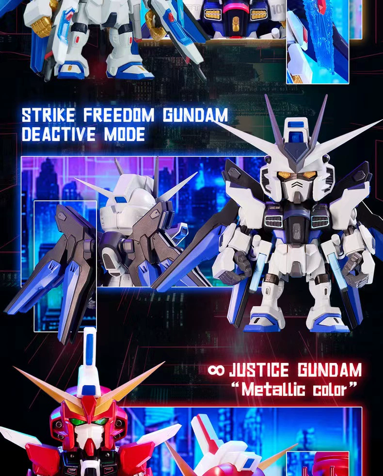 Colección de figuras de Mobile Suit Gundam SEED 2