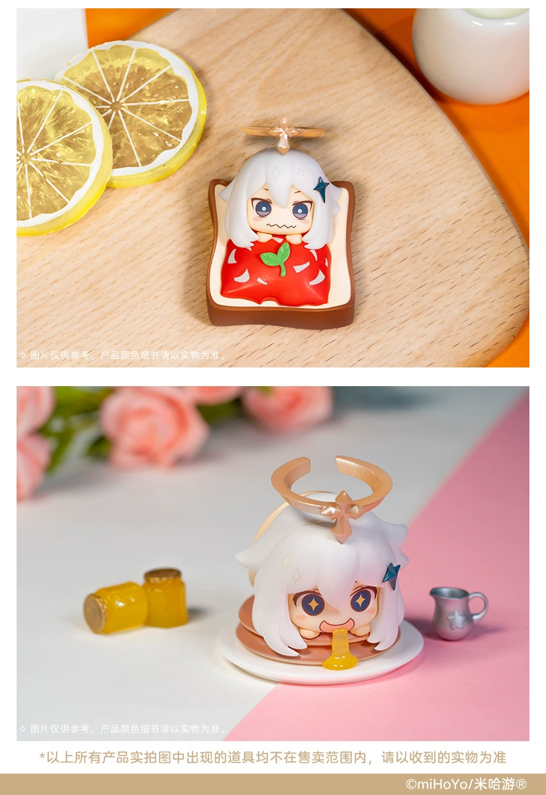 Figuras chibi de Paimon ¡No soy comida de emergencia! de Genshin Impact 6