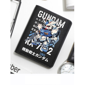 Cartera negra inspirada en Gundam RX-78-2 1