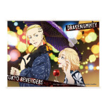 Póster de tela oficial de Tokyo Revengers con Draken y Mikey 3