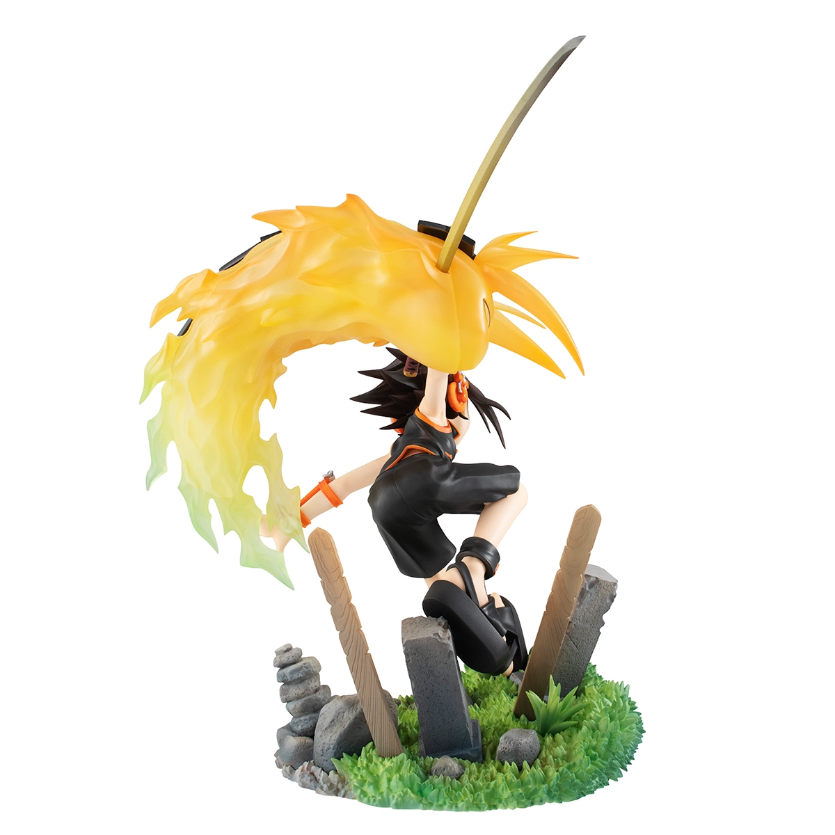 Figura de Yoh Asakura Lucrea MegaHouse de Shaman King 6
