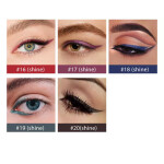 Estuche de lápices de gel delineador de ojos de colores para cosplay 2