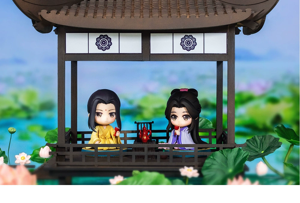 Set de figuras chibi Jin Zixuan y Jiang Yanli de Grandmaster of Demonic Cultivation 6