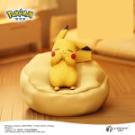 Figura oficial de Pokémon durmiendo con cojín New edición 2024 Figura oficial de Pokémon durmiendo con cojín New edición 2024