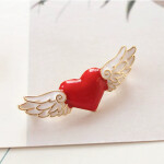 Broche de corazón alado de Sakura Card Captor Broche de corazón alado de Sakura Card Captor