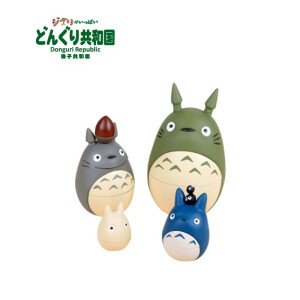 Set de seis figuras de Totoro tipo matrioska - Studio Ghibli