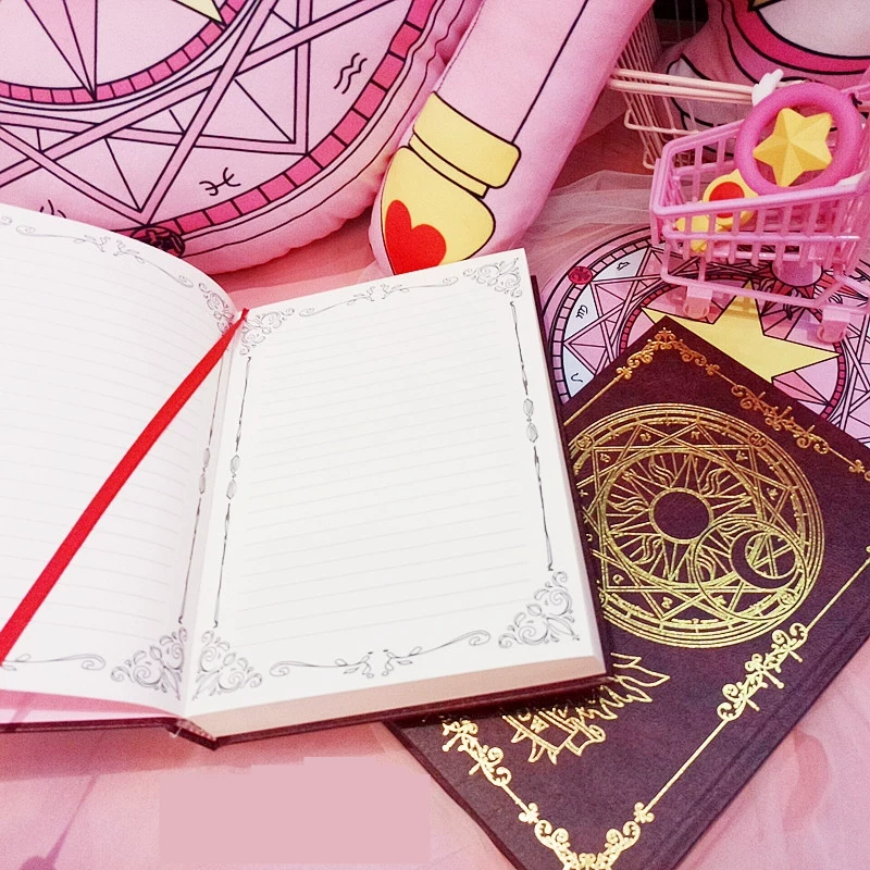 Cuaderno con círculo mágico de Sakura y Clow Sakura Card Captor 4