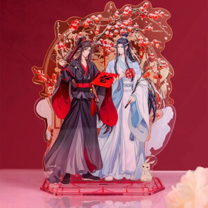 Standee acrilico doble cara Wei Wuxian y Lan Wangji - Mo Dao Zu Shi