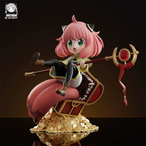 Figura ed. limitada de Anya Forger y Frieren de ZH Studio reserva en Frikimall