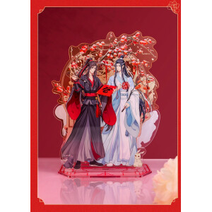 Standee acrilico doble cara Wei Wuxian y Lan Wangji de Mo Dao Zu Shi