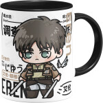 Taza inspirada en Eren chibi de Ataque a los Titanes Taza inspirada en Eren chibi de Ataque a los Titanes