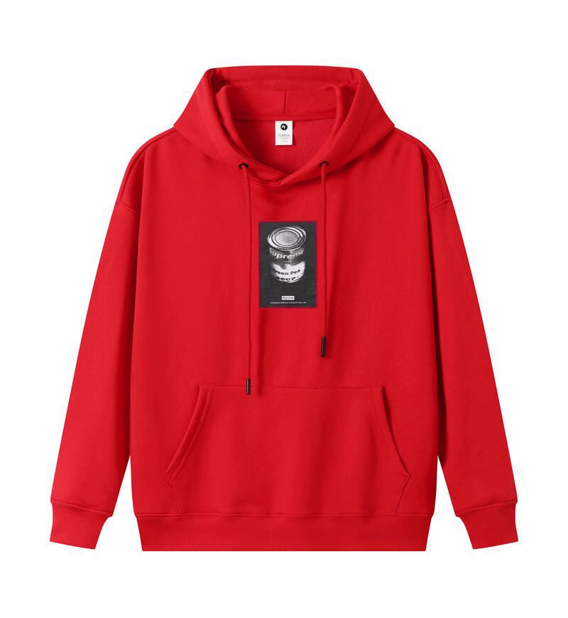 Sudadera roja con capucha inspirada en ENHYPEN moda K-pop Frikimall 3