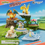 Colección de Pokémon evoluciones iniciales en lucha - Pokémon Colección de Pokémon evoluciones iniciales en lucha - Pokémon