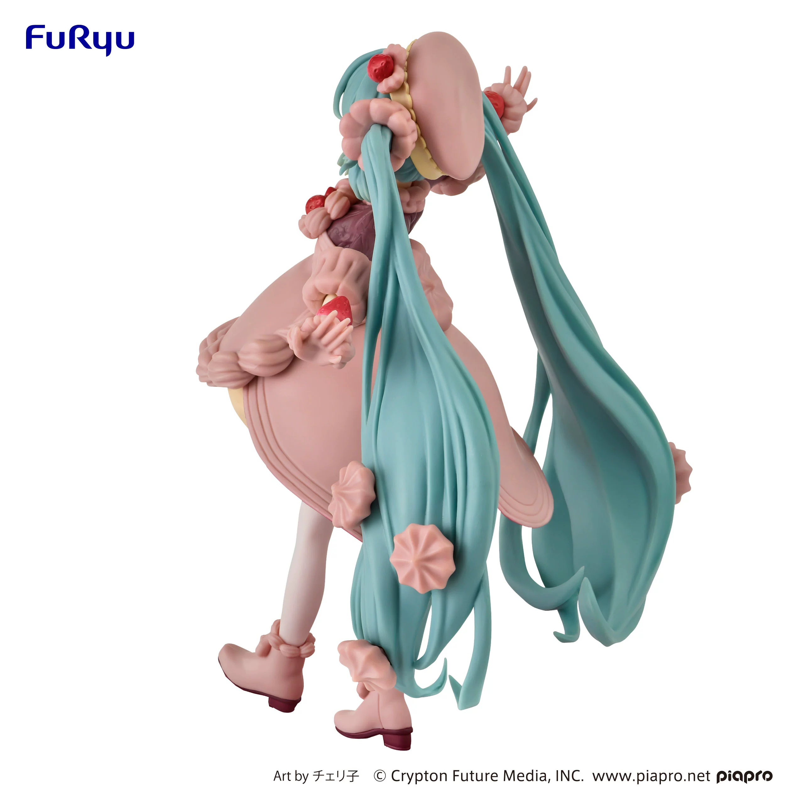 Figura Hatsune Miku Strawberry Chocolate Short Sweet Sweets Series FuRyu Frikimall 3