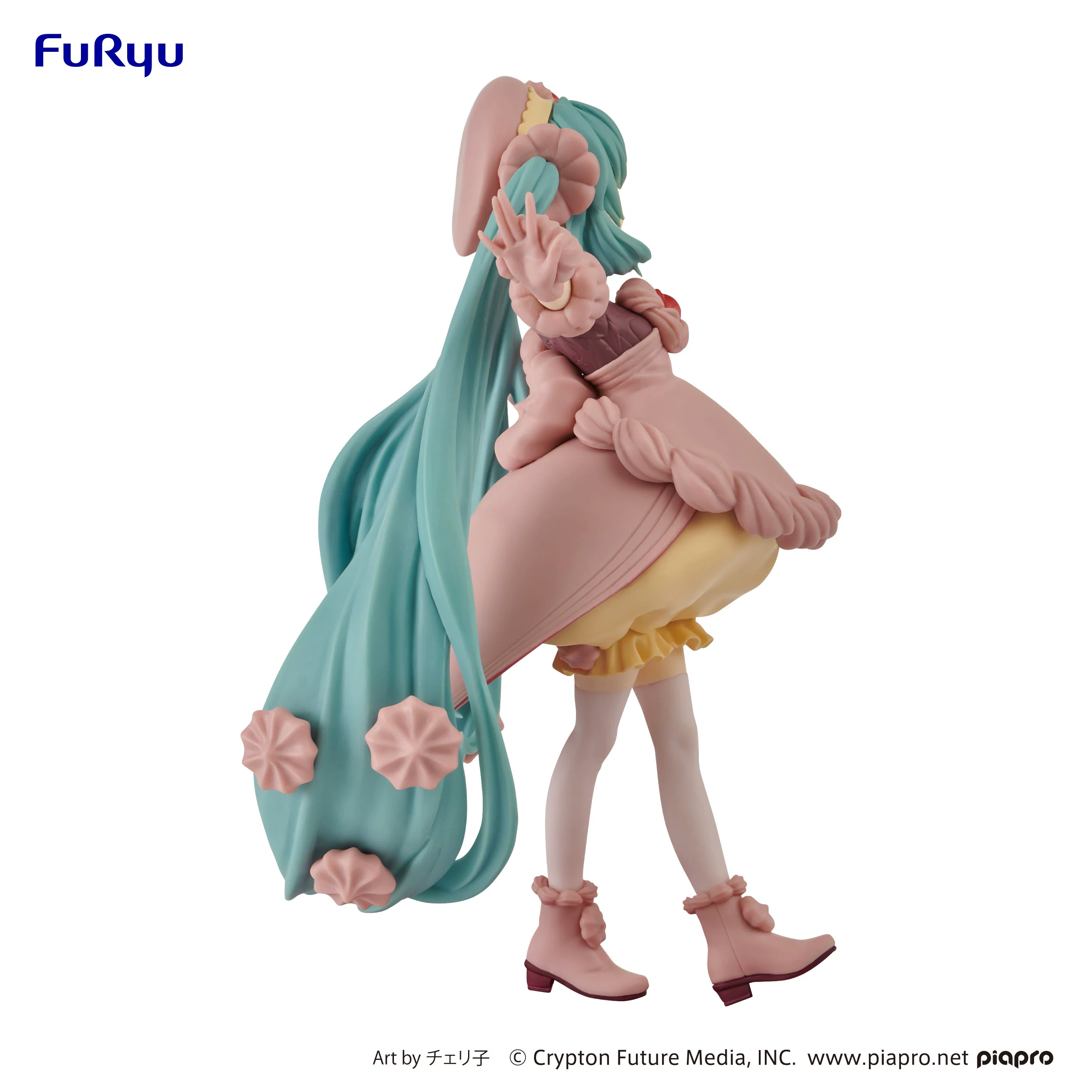 Figura Hatsune Miku Strawberry Chocolate Short Sweet Sweets Series FuRyu Frikimall 5