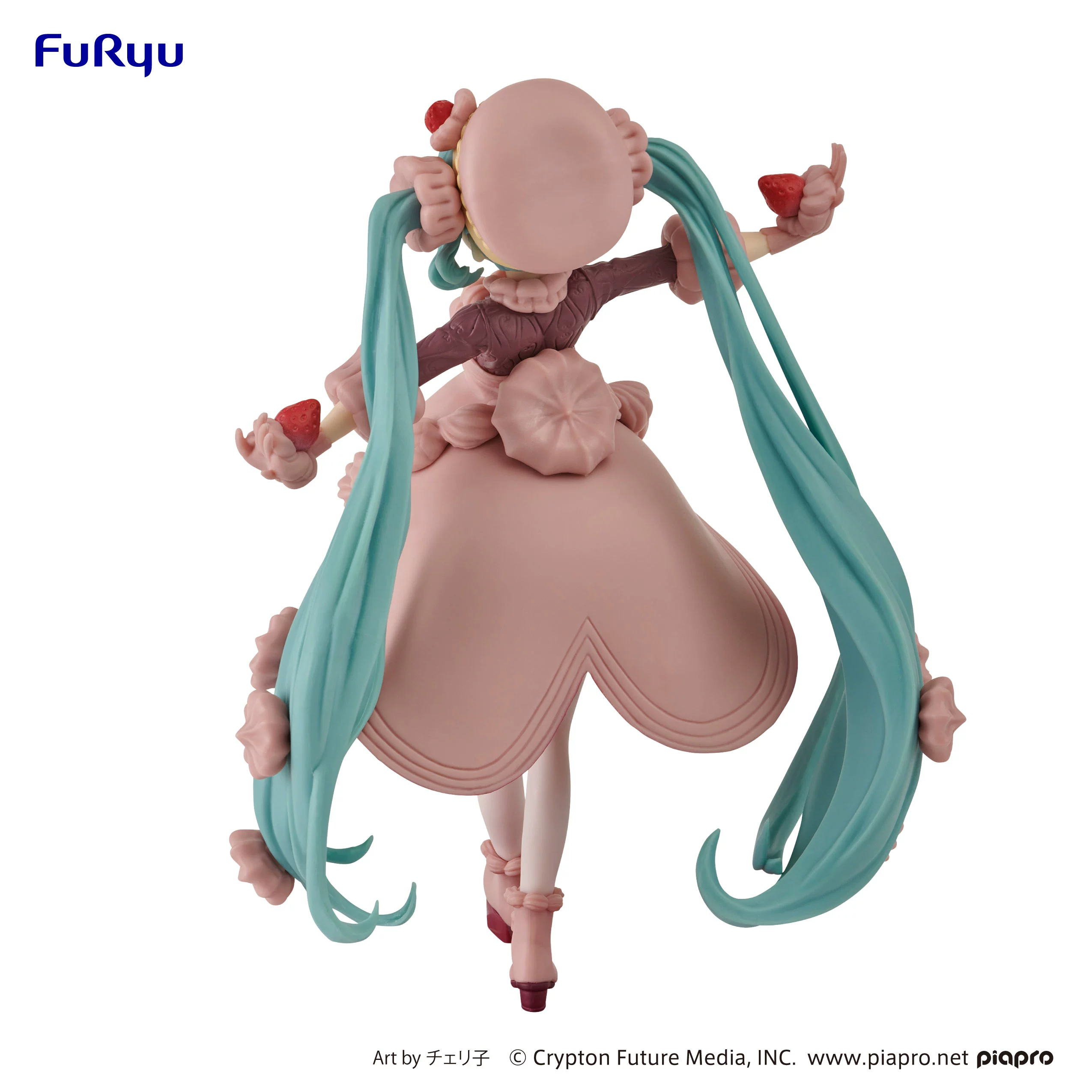 Figura Hatsune Miku Strawberry Chocolate Short Sweet Sweets Series FuRyu Frikimall 4