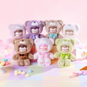 Colección oficial ositos peluche chocolate Nanci de Rolife - 6 cajas sorpresa